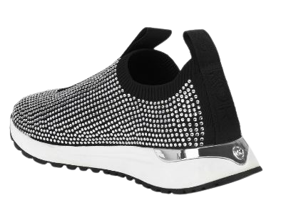 Michael Kors Bodie Slip on Sneakers : Rhinestone blk