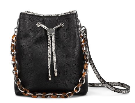 Celine Dion Women's Bucket Handbag: Beige