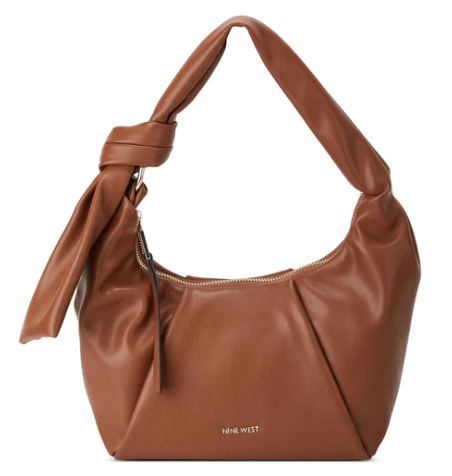 Nine West Doris Hobo Handbag: Tan