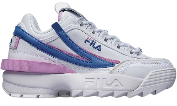 Fila disruptor white and 2025 blue
