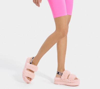 Ugg's Women Oh  Fluffita  Sheepskin Sandals