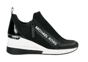 Michael Kors Willis Wedge Sneakers : Blk
